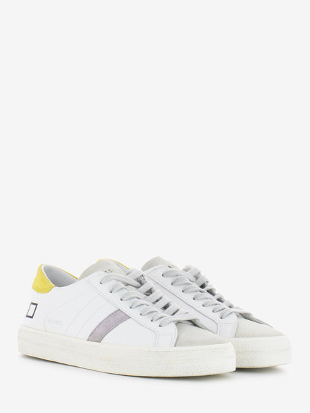 Hill low vintage calf white / yellow