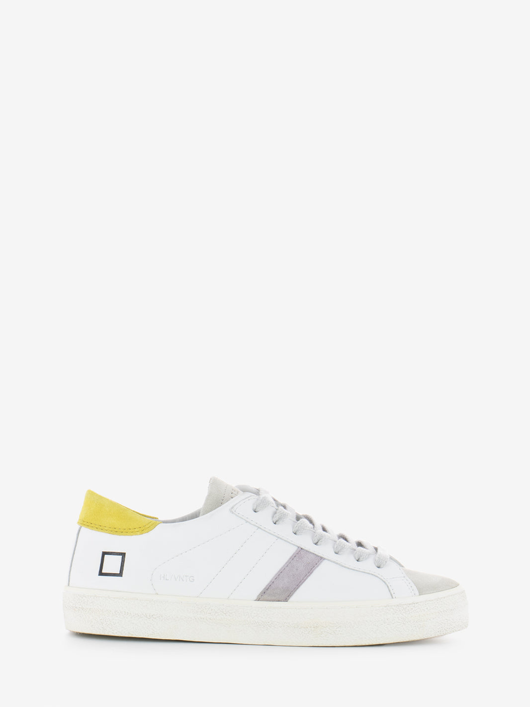 Hill low vintage calf white / yellow