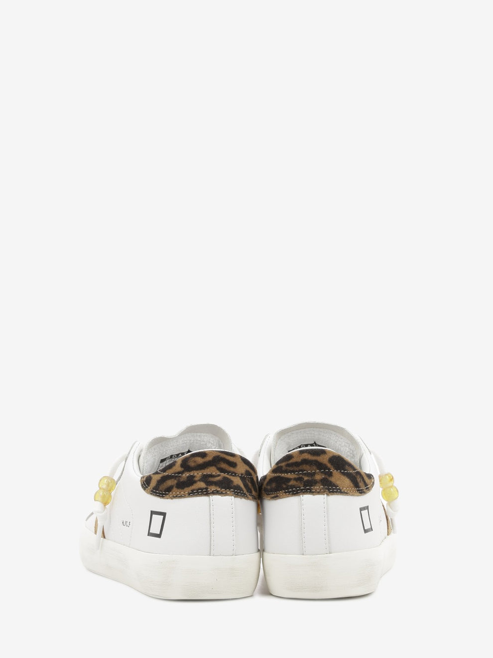 Sneaker Hill Low Calf white / leopard