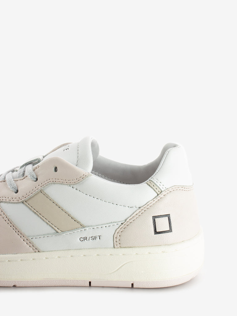 D.A.T.E. - Sneakers Court 2.0 soft white / pink