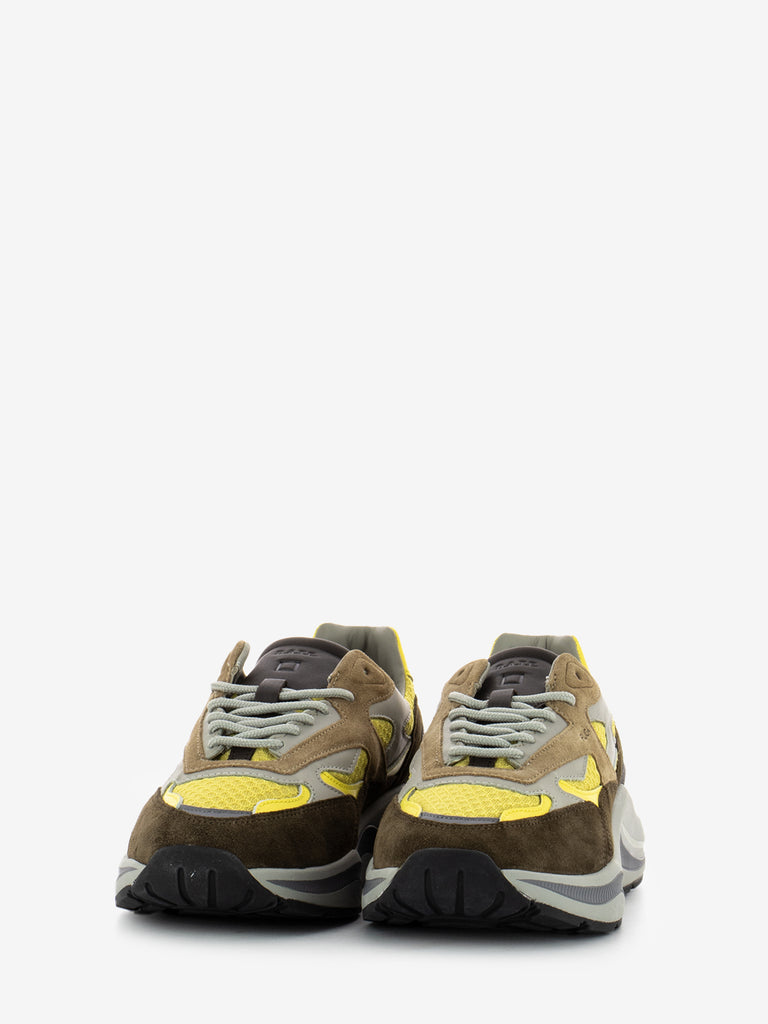 D.A.T.E. - Sneakers Fuga colored yellow