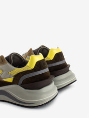 D.A.T.E. - Sneakers Fuga colored yellow