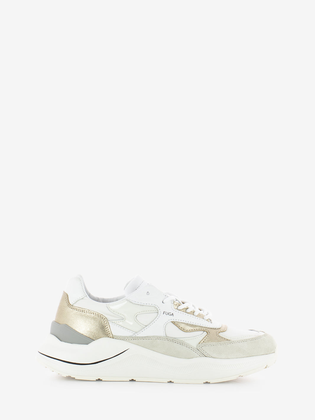 Sneakers Fuga laminated platinum