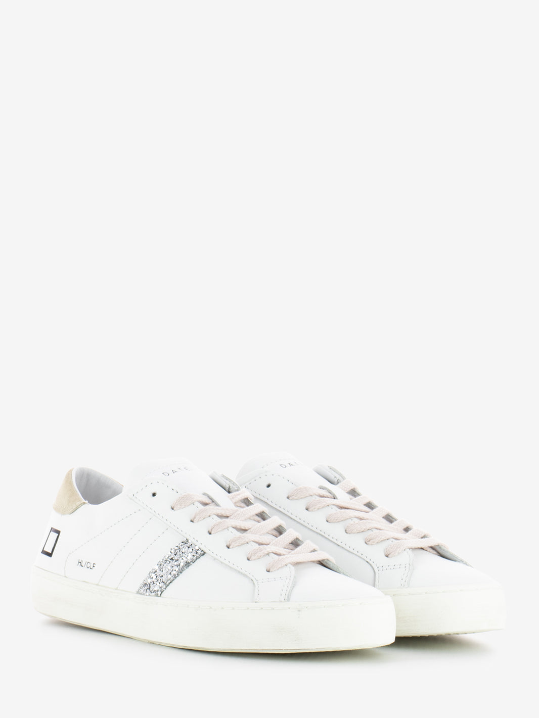 Hill Low Calf white / beige sneakers