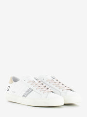 D.A.T.E. - Sneakers Hill Low Calf white / beige