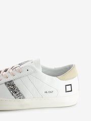 D.A.T.E. - Sneakers Hill Low Calf white / beige