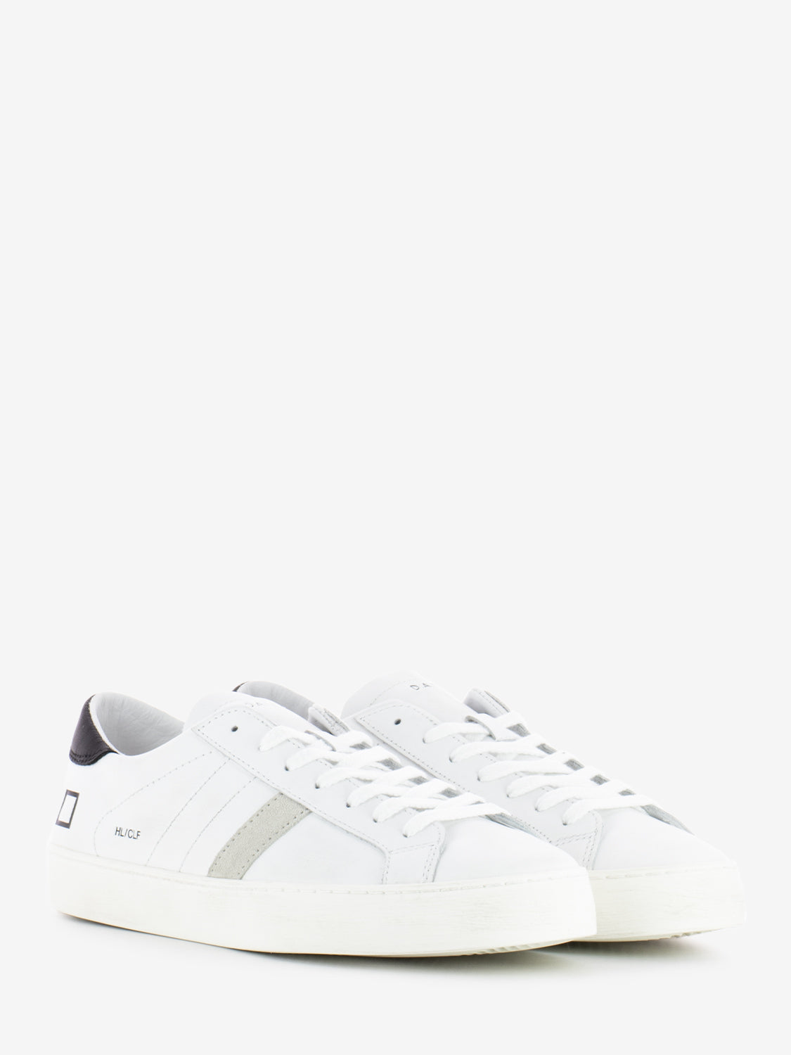 Hill Low Calf white / black sneakers