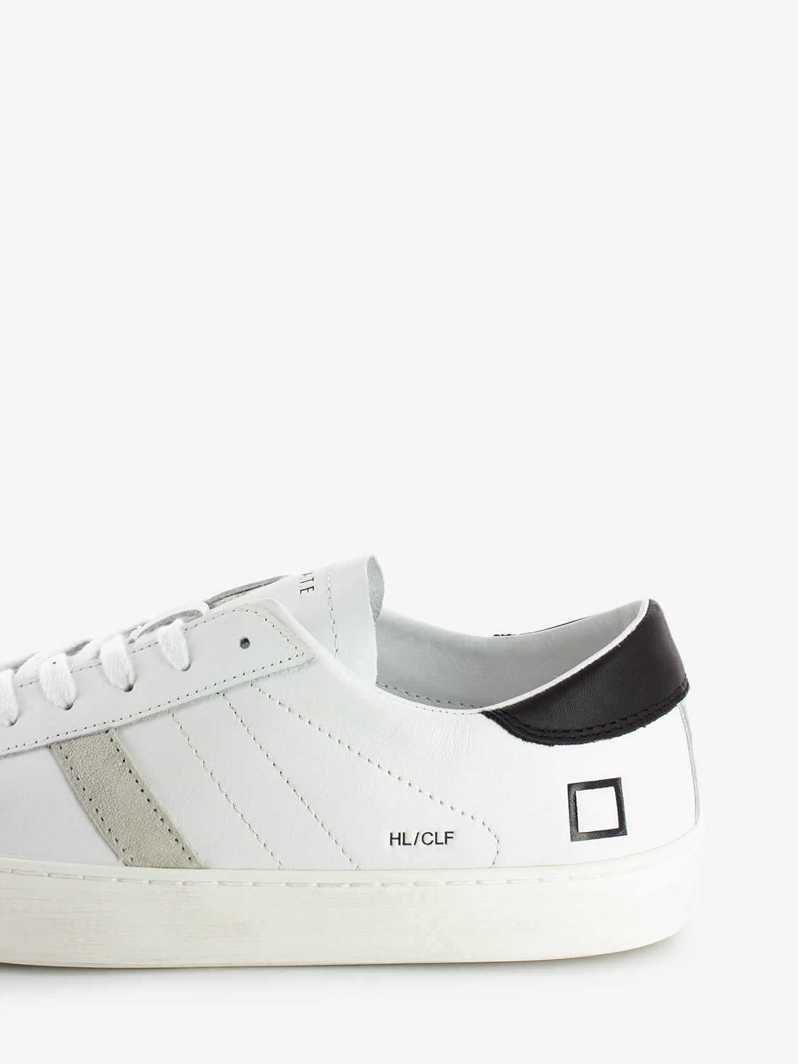Hill Low Calf white / black sneakers