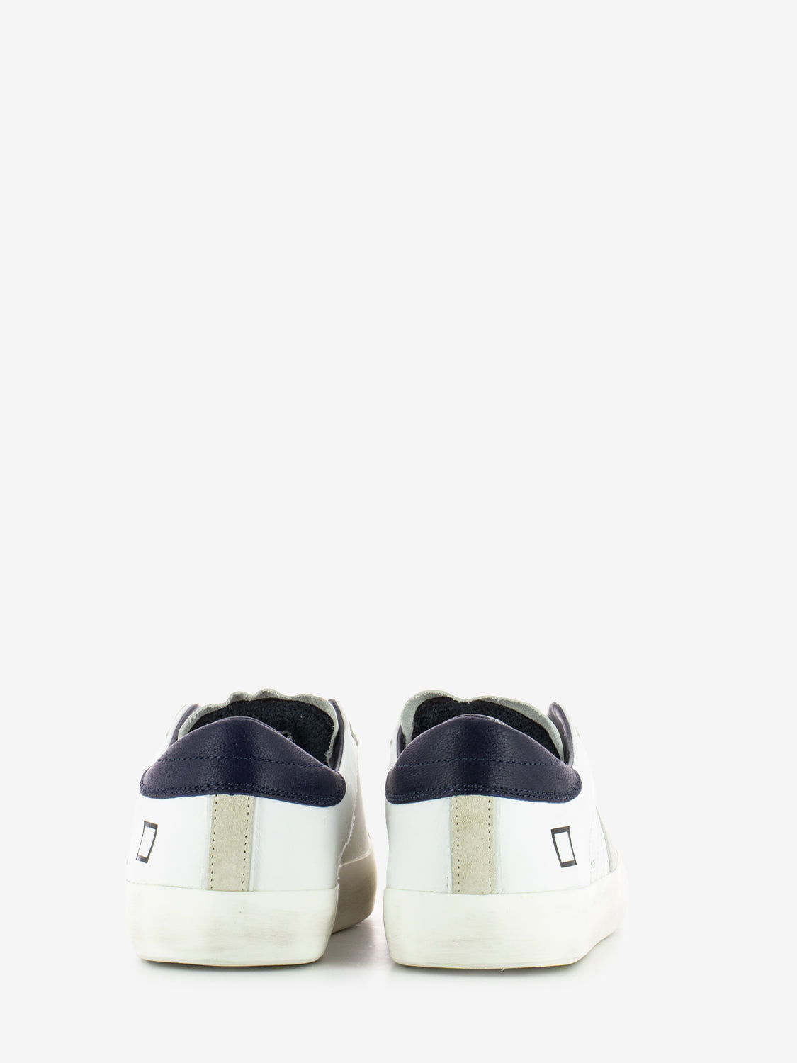 Sneakers Hill Low calf white / blue
