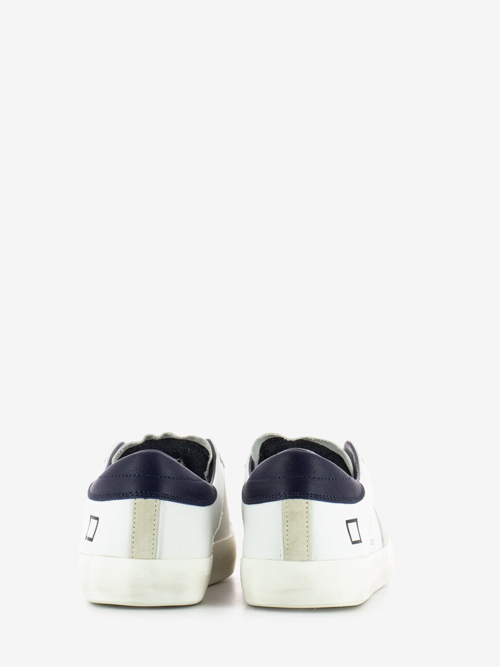 Sneakers Hill Low calf white / blue