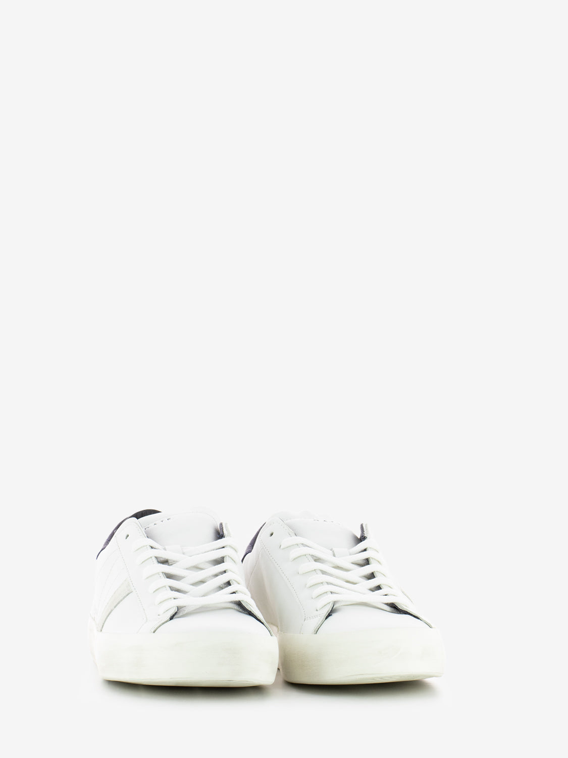 Sneakers Hill Low calf white / blue