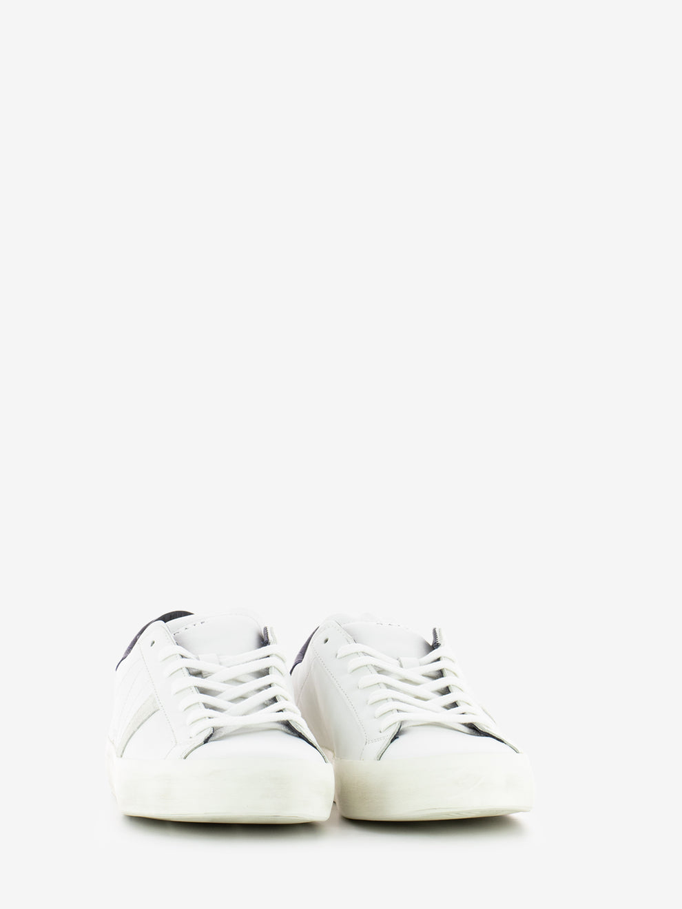 Sneakers Hill Low calf white / blue