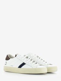 Hill Low calf white / brown sneakers