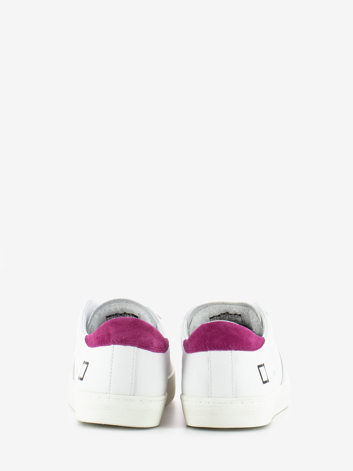 Hill Low Calf white / fuchsia sneakers