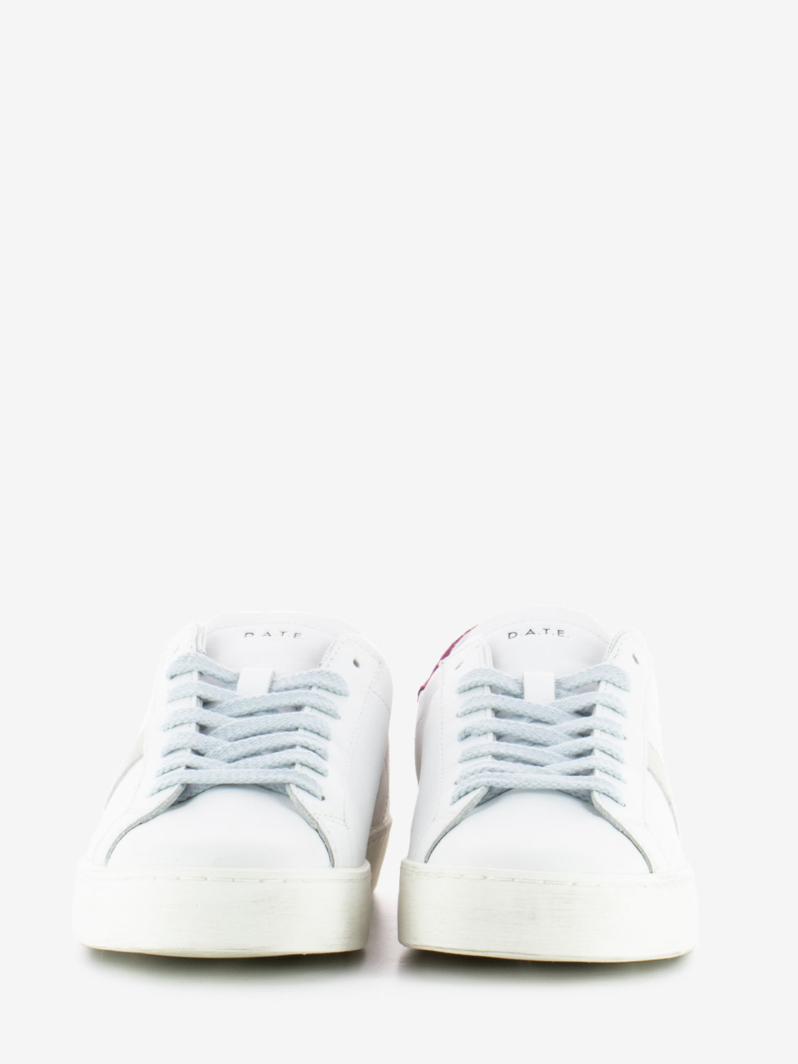 Hill Low Calf white / fuchsia sneakers