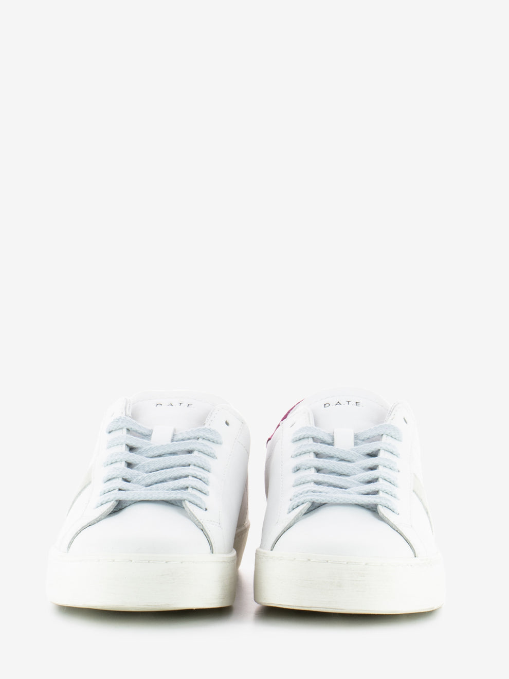 Hill Low Calf white / fuchsia sneakers