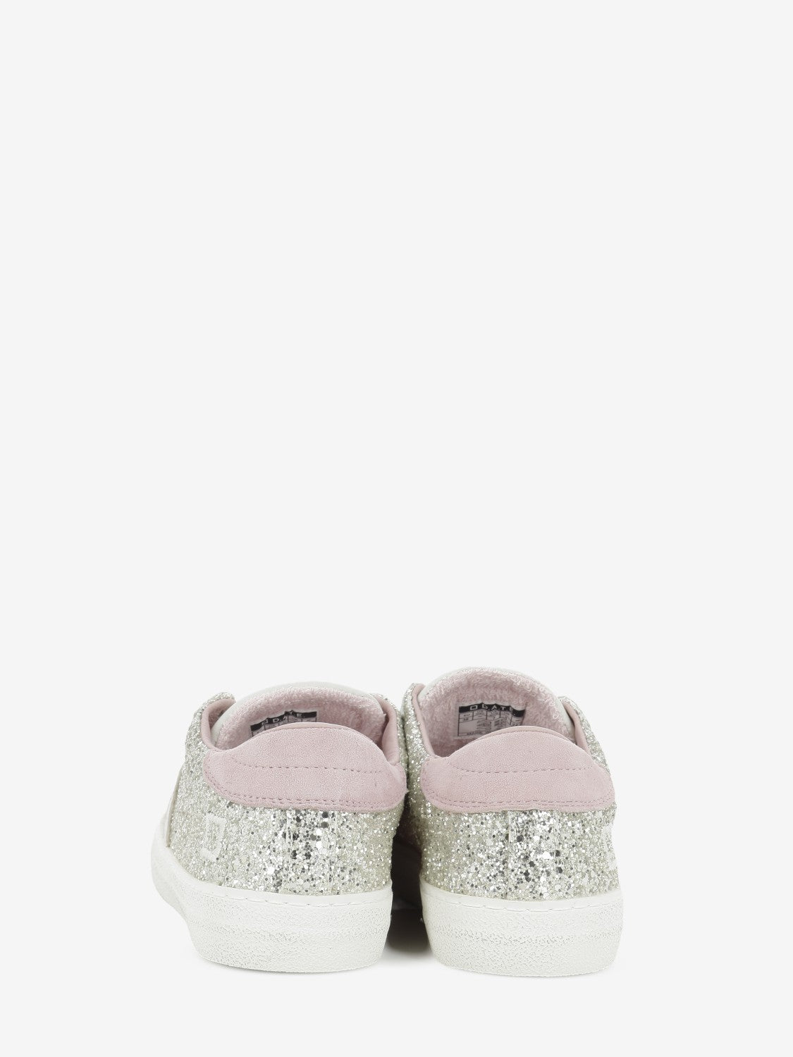 Sneakers hill low glitter platinum