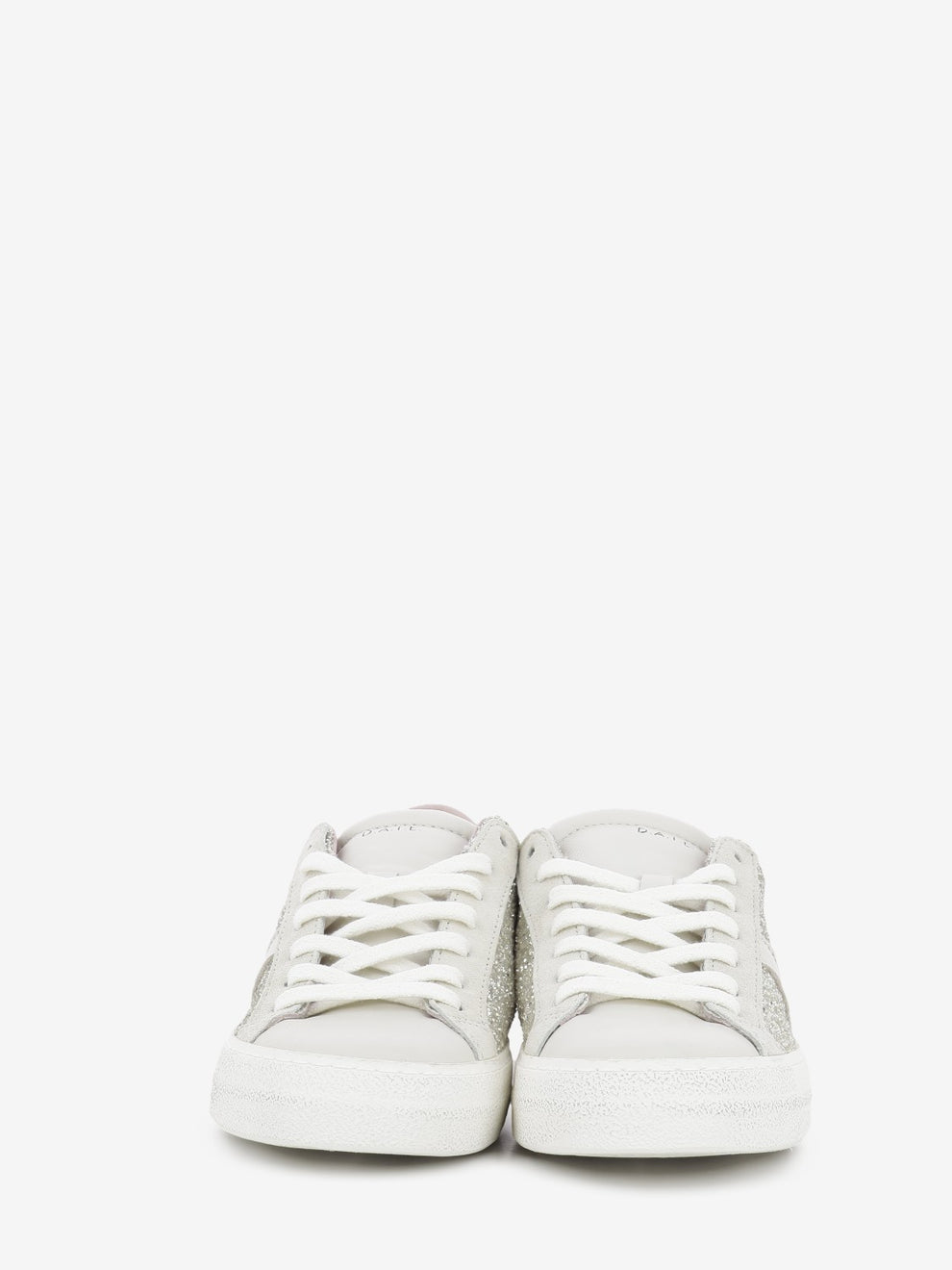 Sneakers hill low glitter platinum