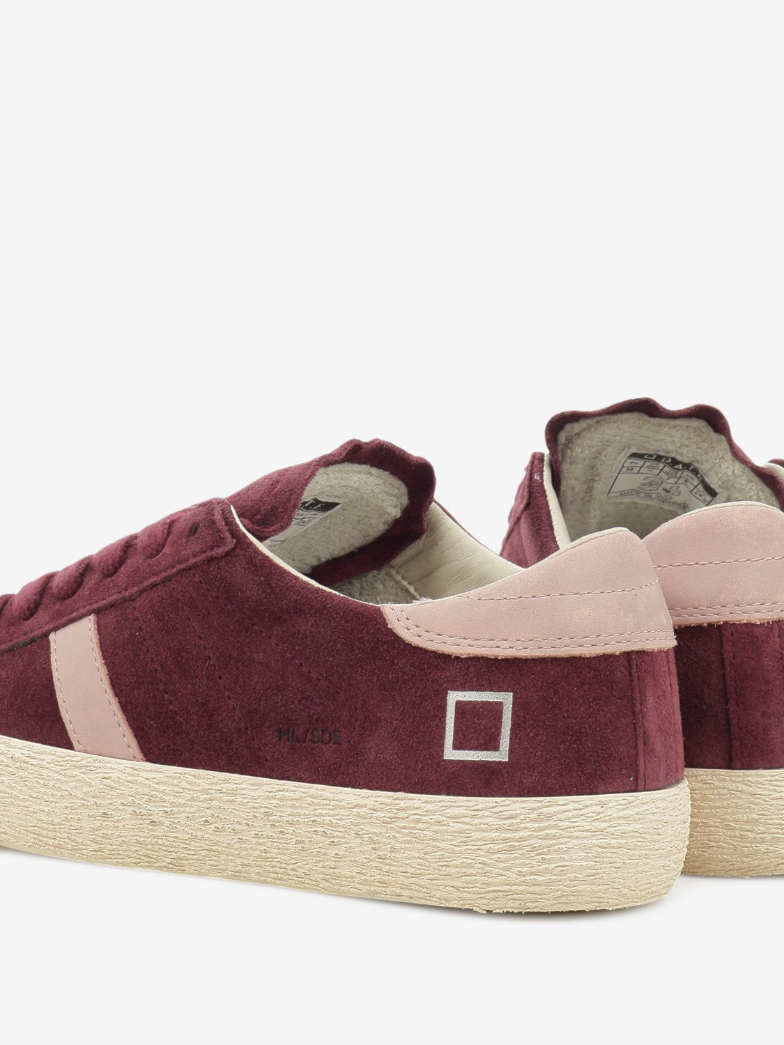 Sneakers Hill Low Suede bordeaux
