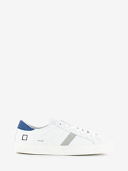 D.A.T.E. - Sneakers Hill Low Vintage Calf white / bluette