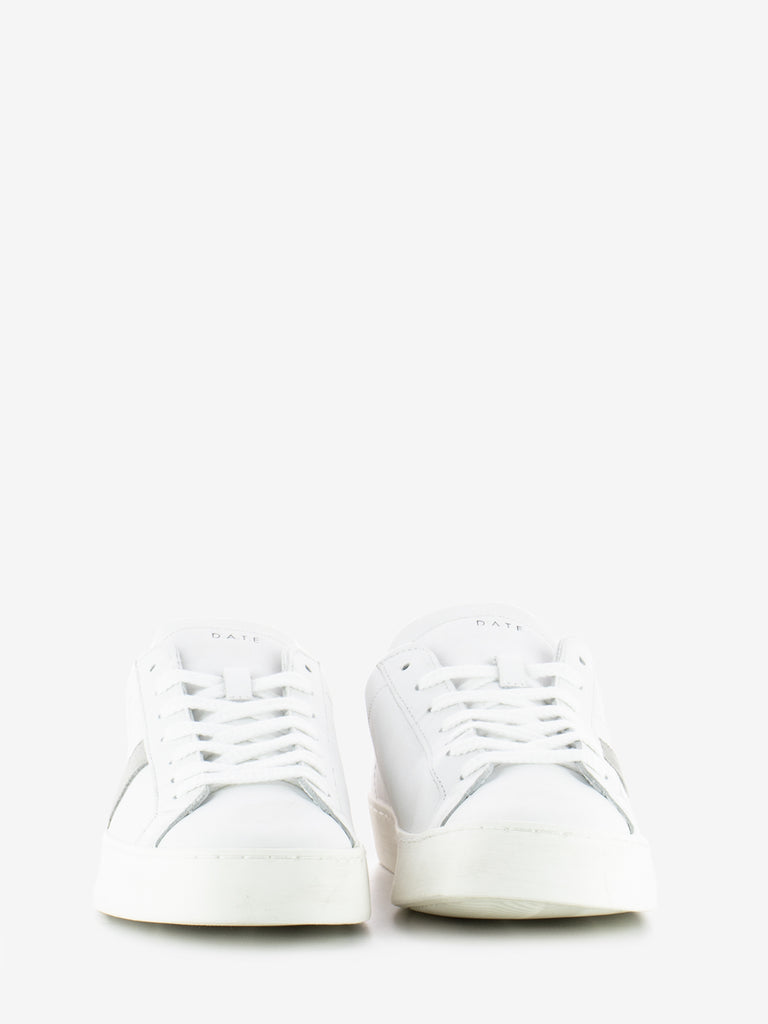 D.A.T.E. - Sneakers Hill Low Vintage Calf white / bluette