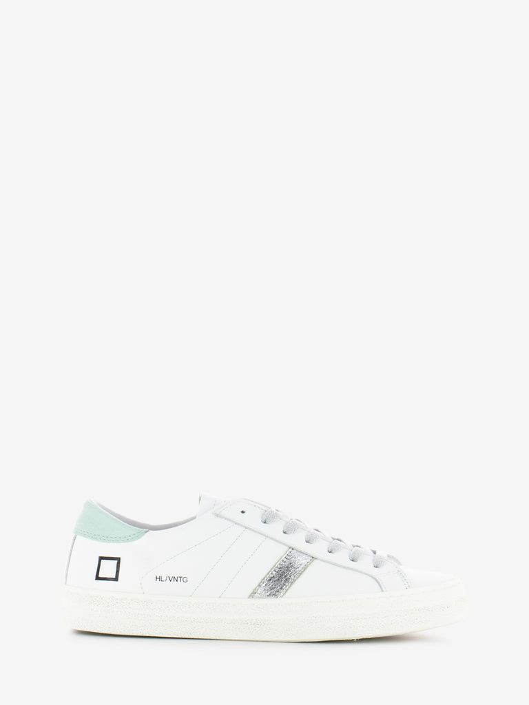 D.A.T.E. - Sneakers Hill Low Vintage Calf white / mint