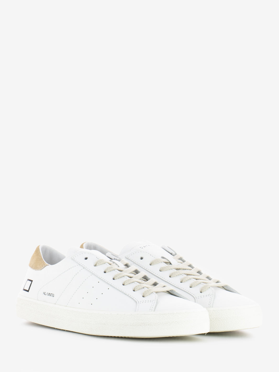 Hill Low Vintage Calf white / rust sneakers