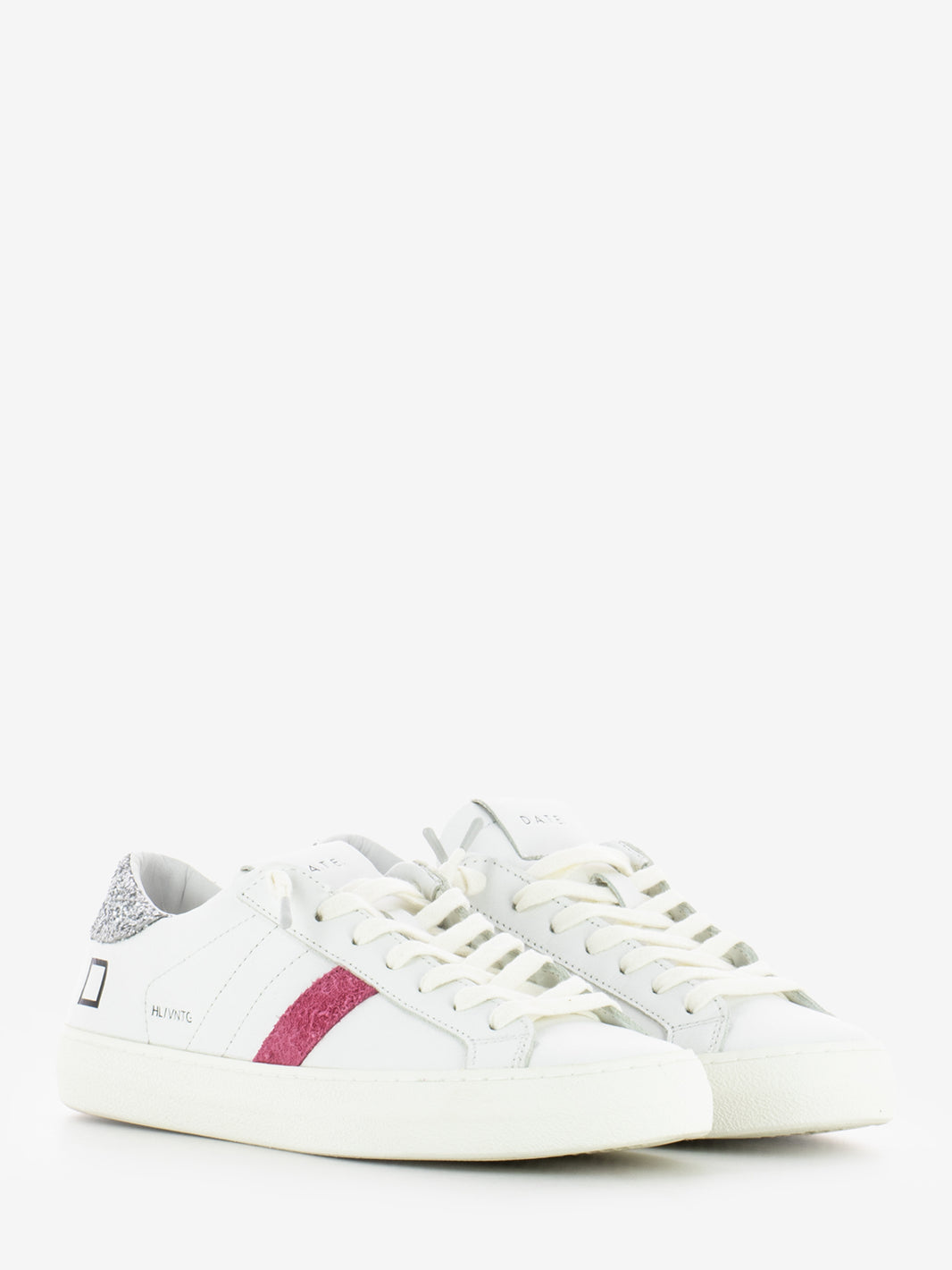 Hill low vintage calf white / silver sneakers