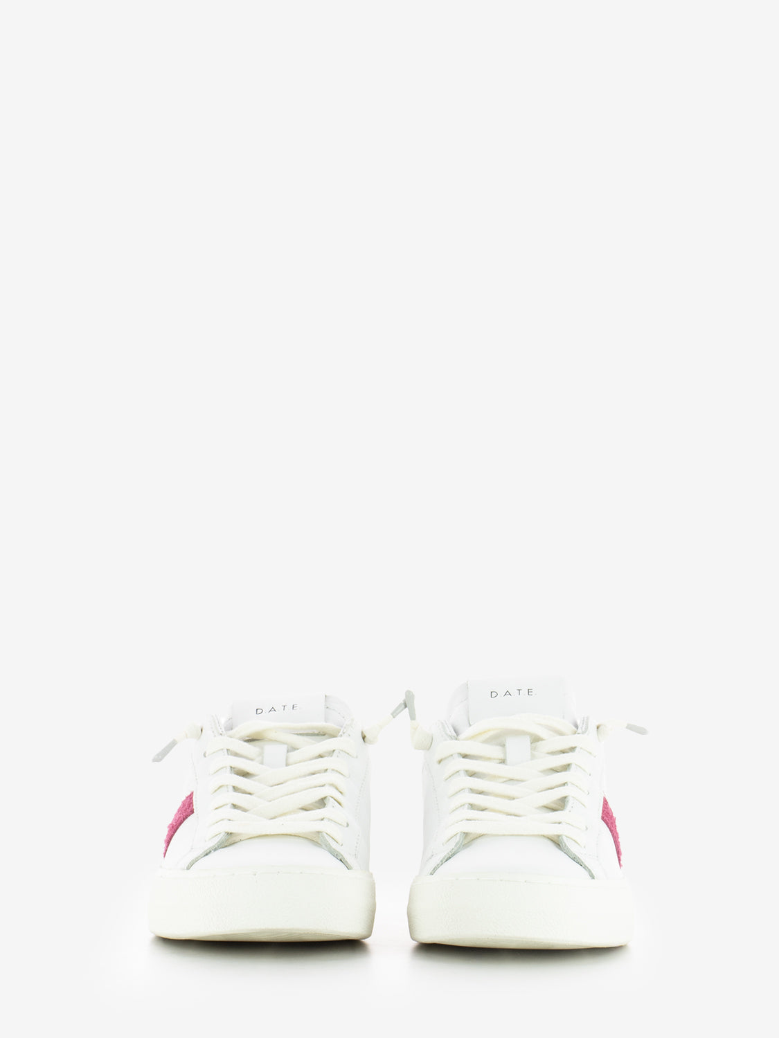 Sneakers Hill low vintage calf white / silver