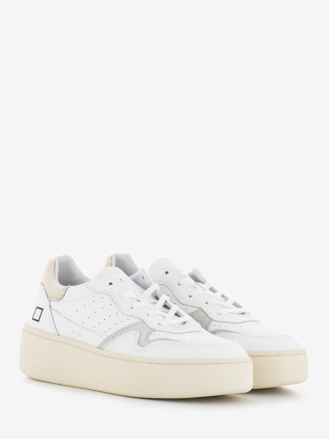 Step Calf White Platinum sneakers