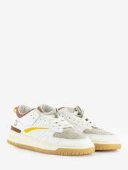 D.A.T.E. - Sneakers Torneo natural white / cuoio