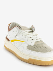 D.A.T.E. - Sneakers Torneo natural white / cuoio