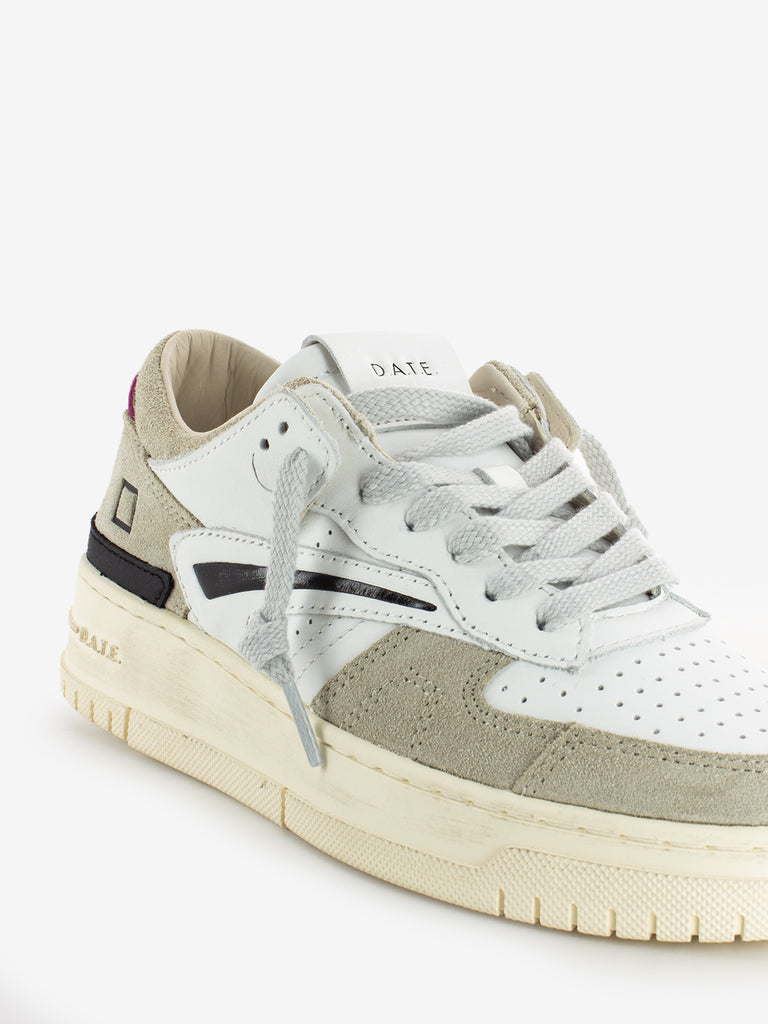 D.A.T.E. - Sneakers Torneo natural white / ivory