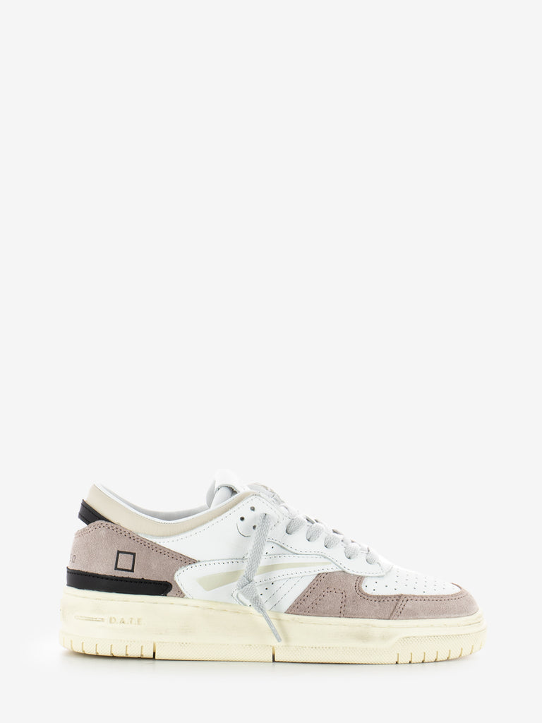 D.A.T.E. - Sneakers Torneo natural white / pink