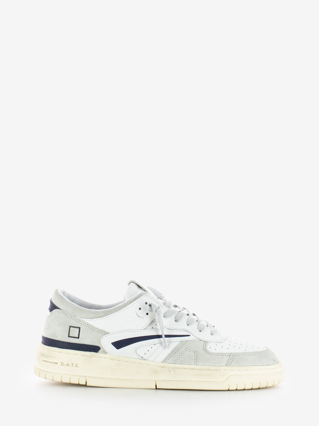 Torneo vintage calf white / blue sneakers