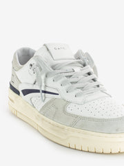 D.A.T.E. - Sneakers Torneo vintage calf white / blue