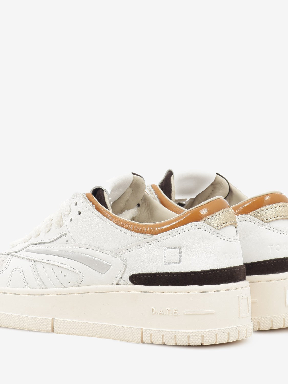 Torneo Colored white / cuoio