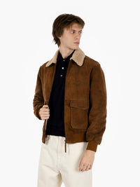 Giubbotto montone Rusty bruciato