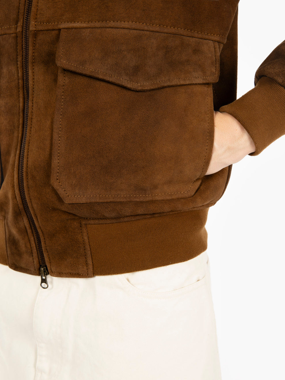 Giubbotto montone Rusty bruciato