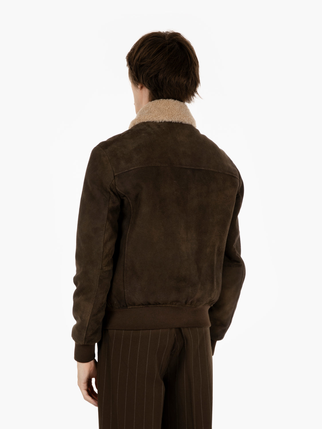 RUSTY DARK BROWN SHEEPSKIN JACKET DGU0611-RUSTY_497