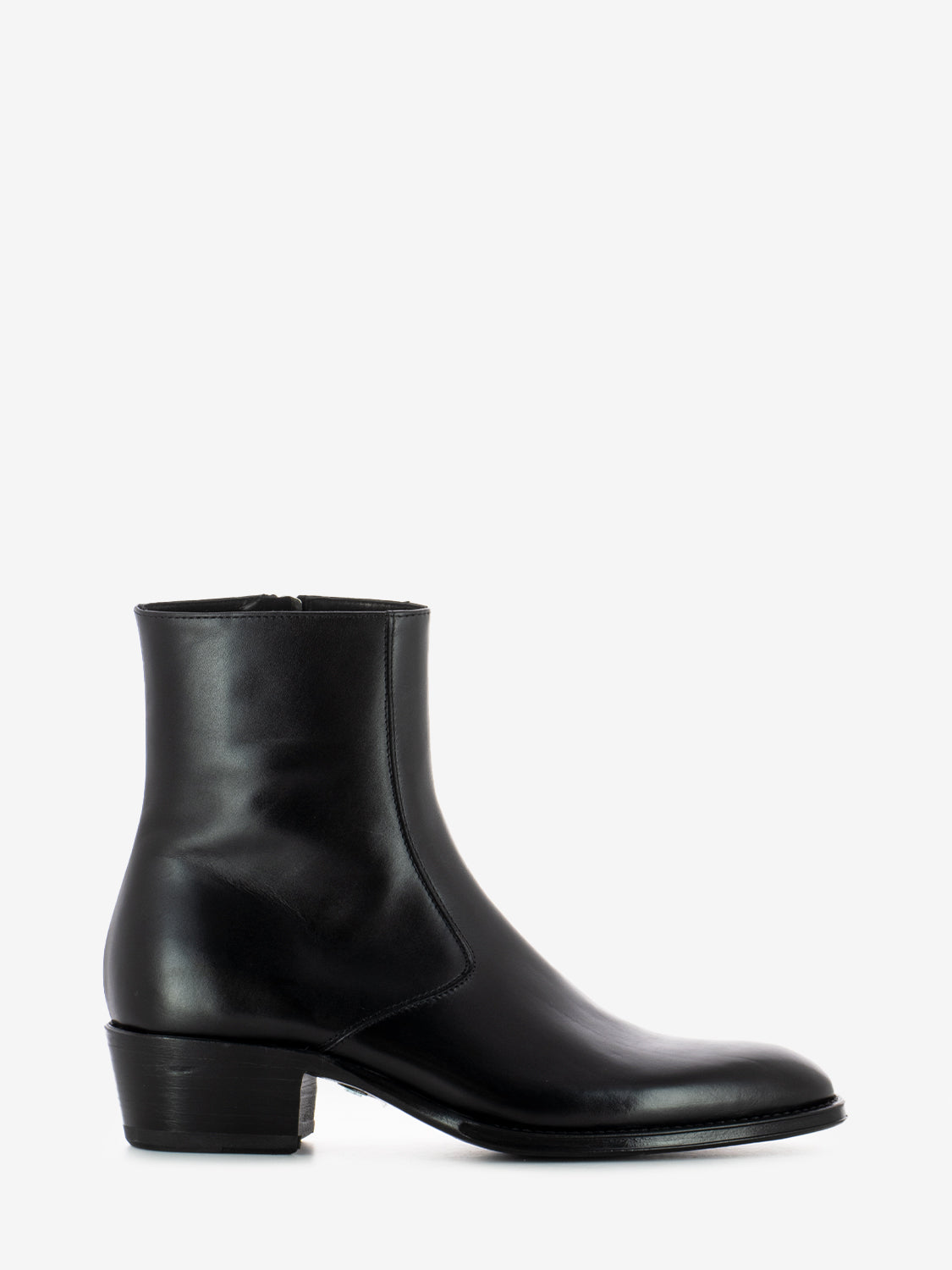 Tronchetti in pelle nero