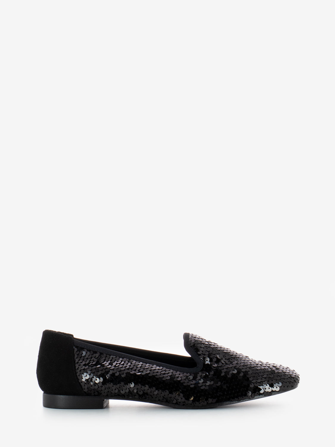 Orsini black sequin ballerinas