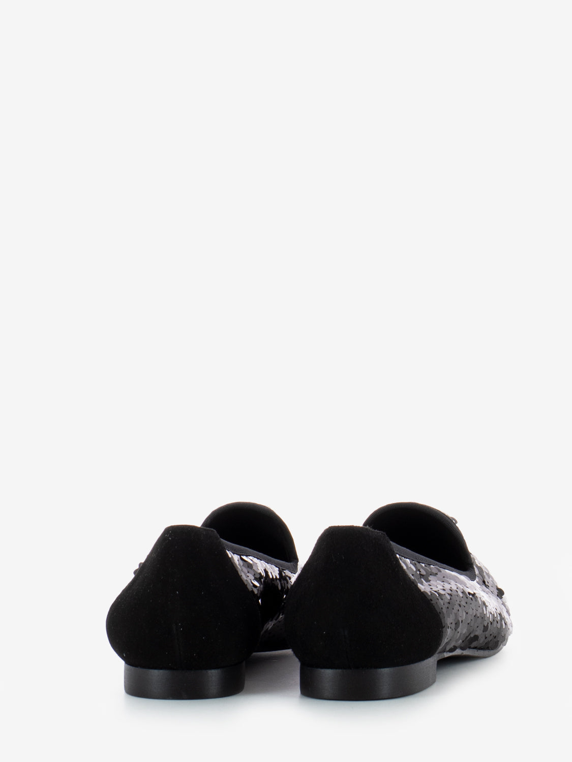 Orsini black sequin ballerinas
