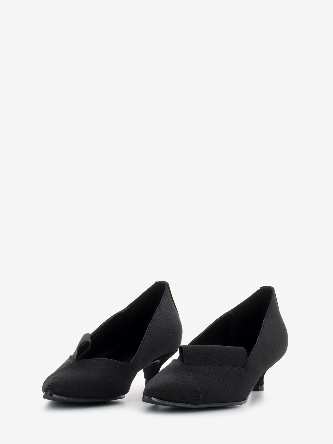 Black mokina décolleté
