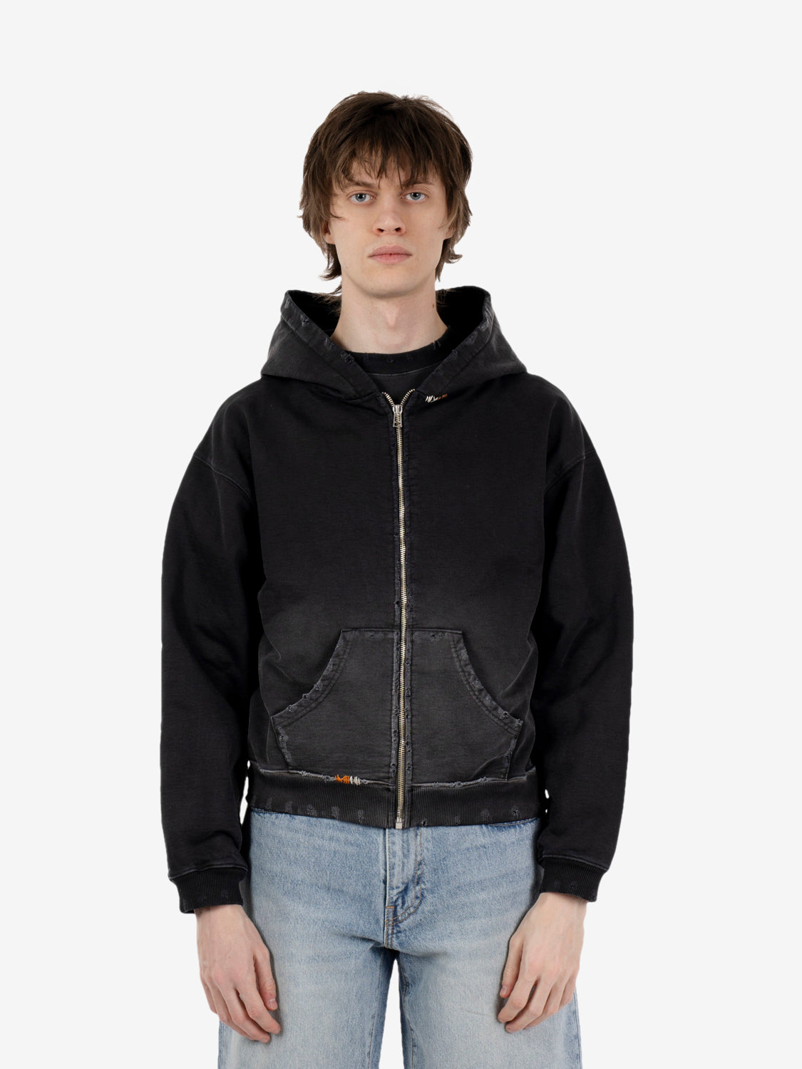 Arabica hoodie full zip black
