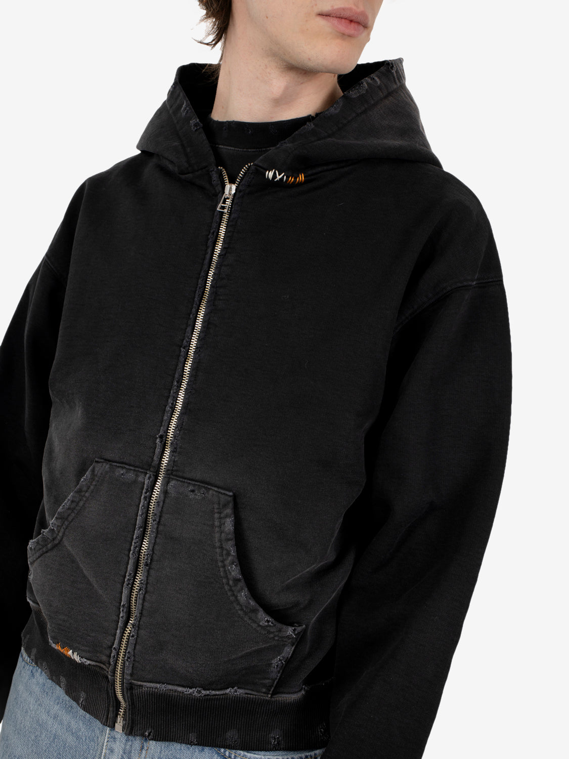 Arabica hoodie full zip black