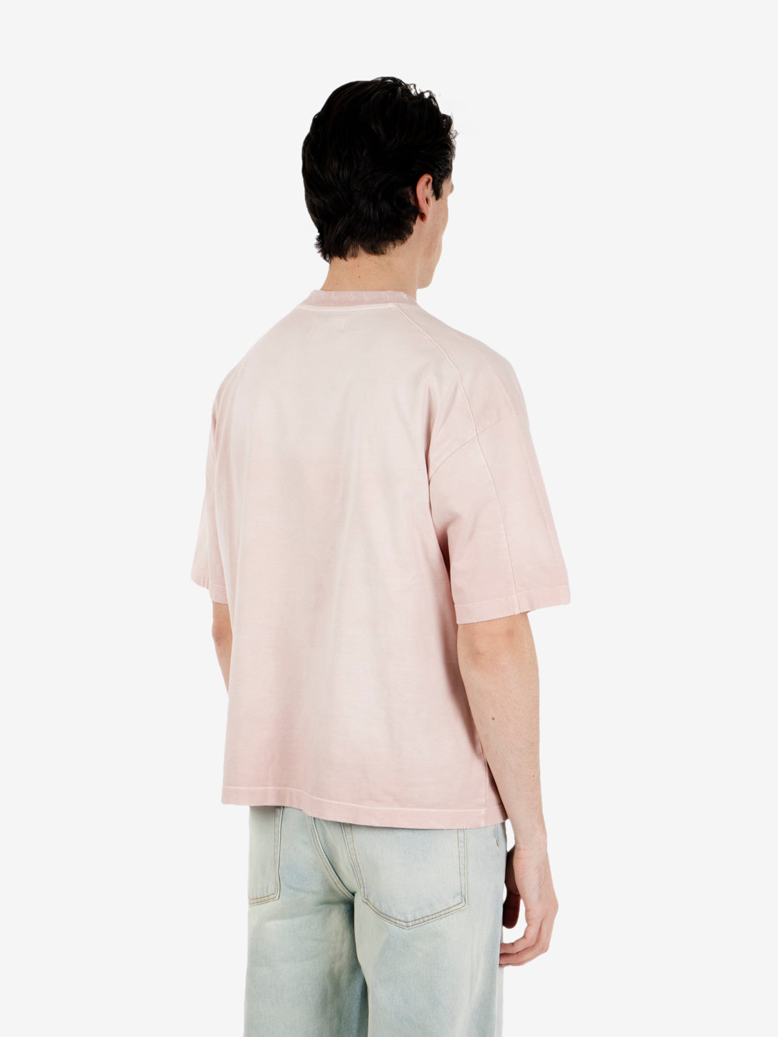 Aura oversized t-shirt powder pink