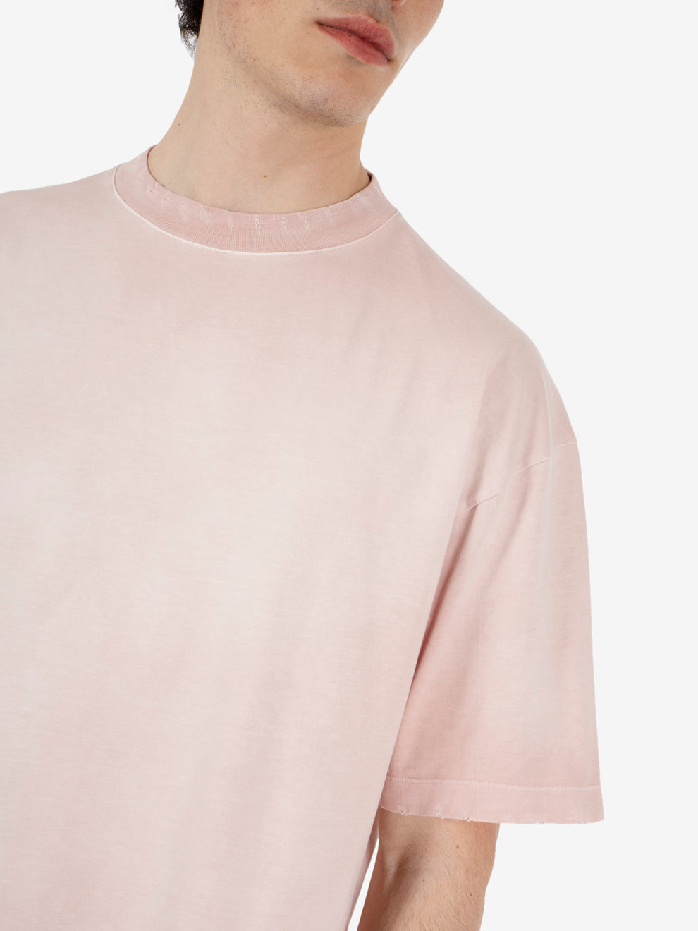 Aura oversized t-shirt powder pink