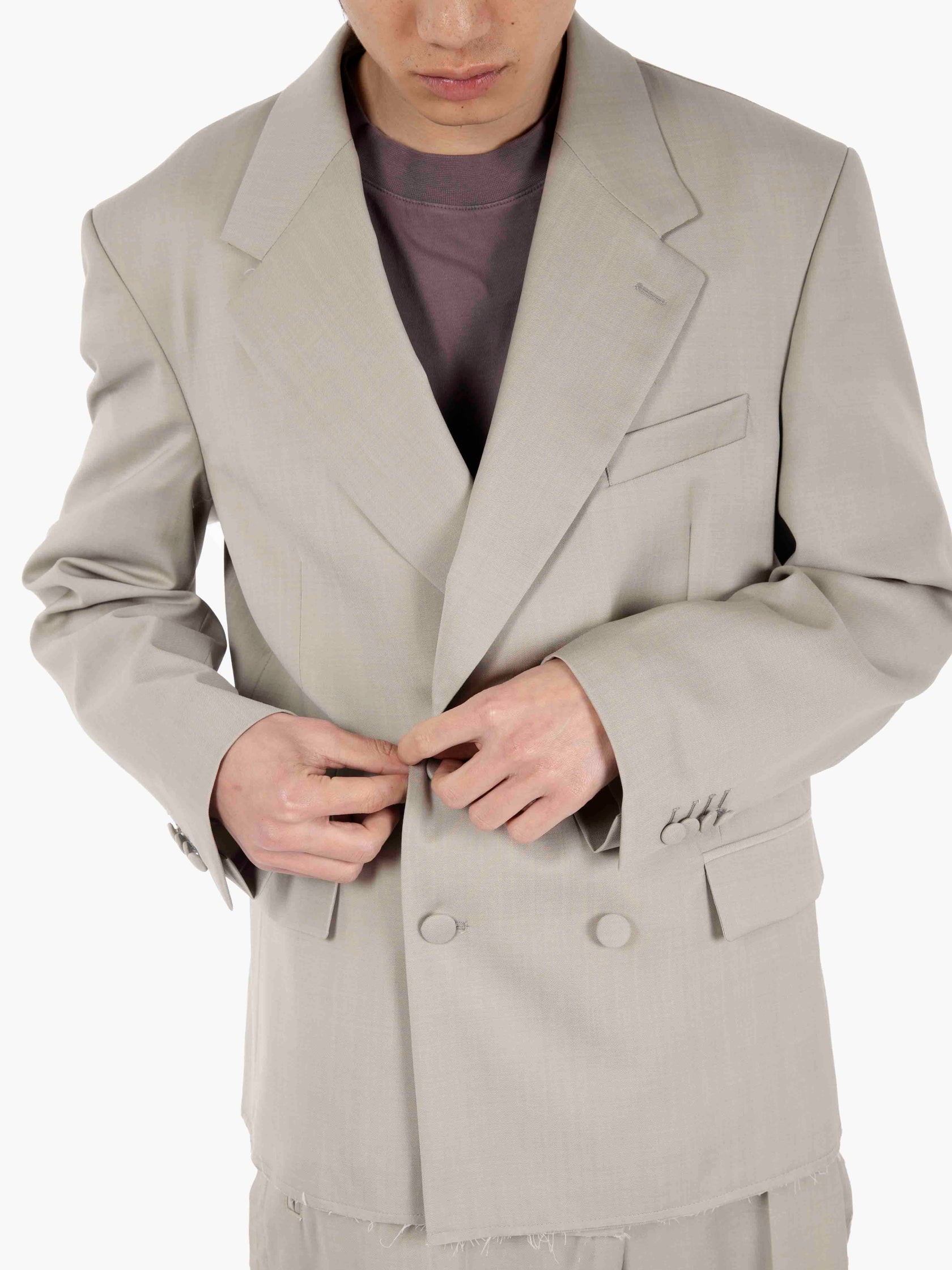 Blazer doppiopetto Cassel sand
