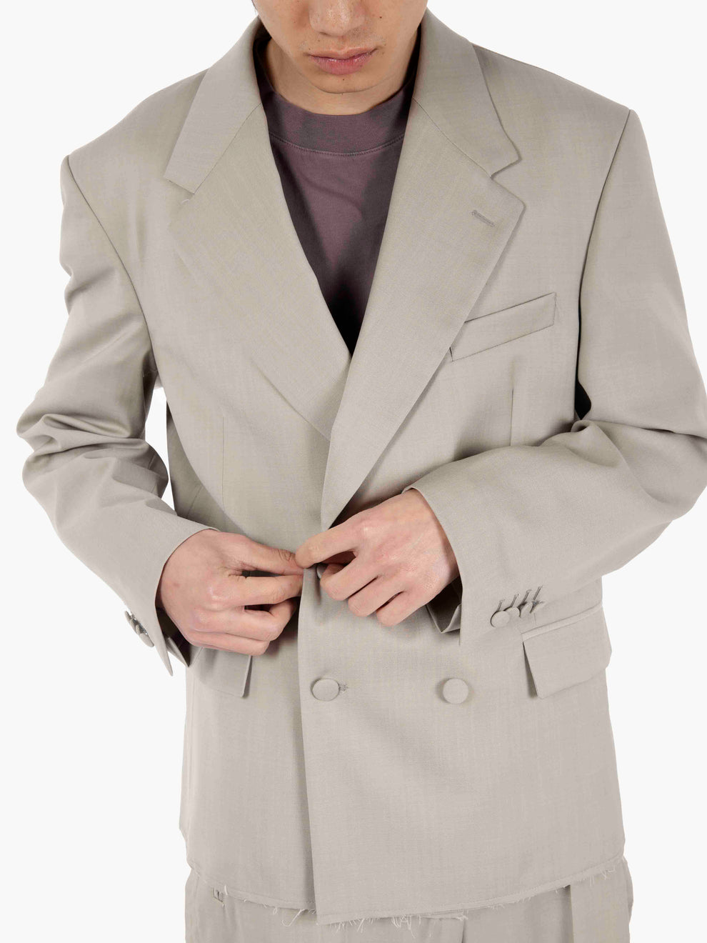 Blazer doppiopetto Cassel sand